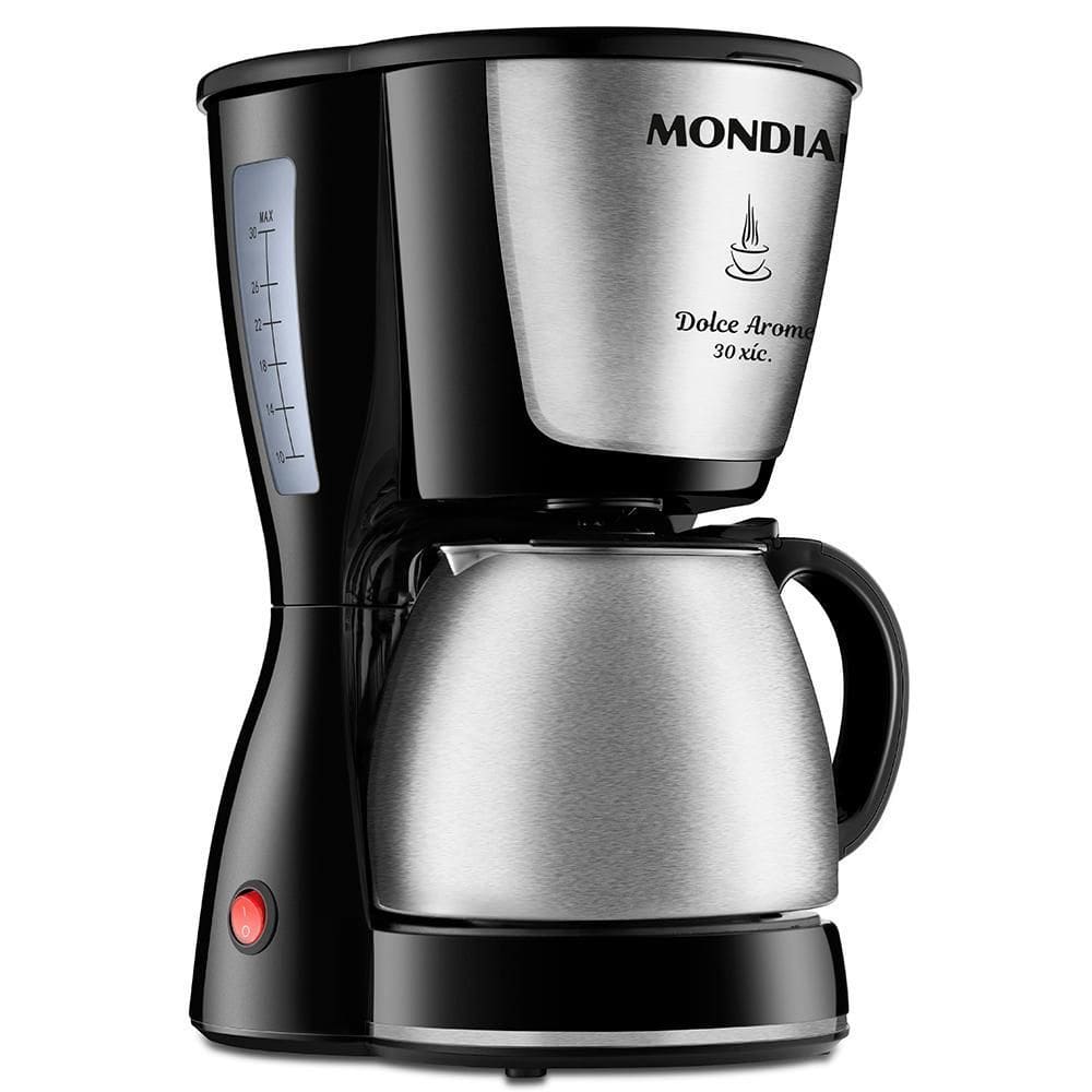 Cafeteira Elétrica Mondial Dolce Arome C-37Ji-30X 800W Inox