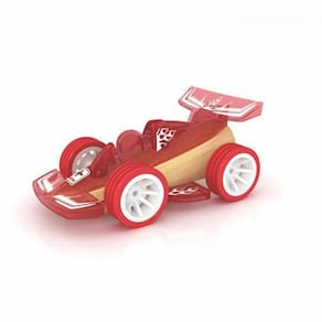 Miniatura Racer Em Madeira  - Educo