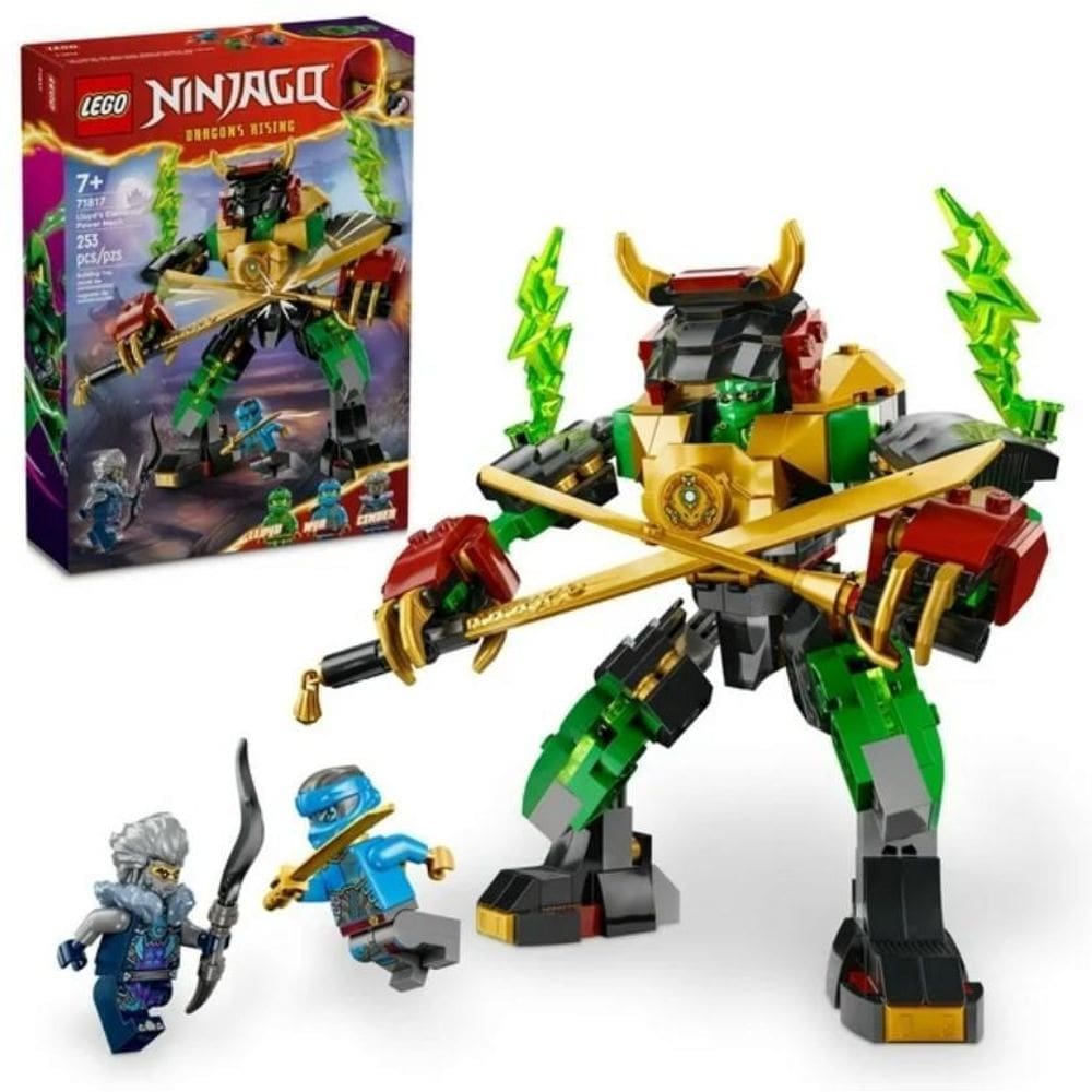 Ninjago Mech Da Força Elemental De Lloyd - Lego 71817