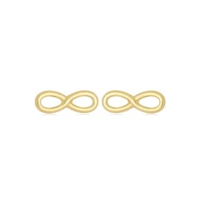 Brinco Infinito Banhado A Ouro 18K