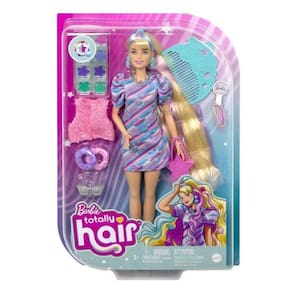 Barbie Totally Hair Vestido Estrela Hcm88 - Mattel