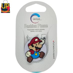 Suorte de dedo para celular e Tablet Super Mario - Mario Bros