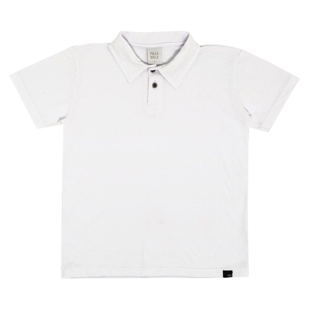 Polo Infantil Menino - Branco - 50762-3