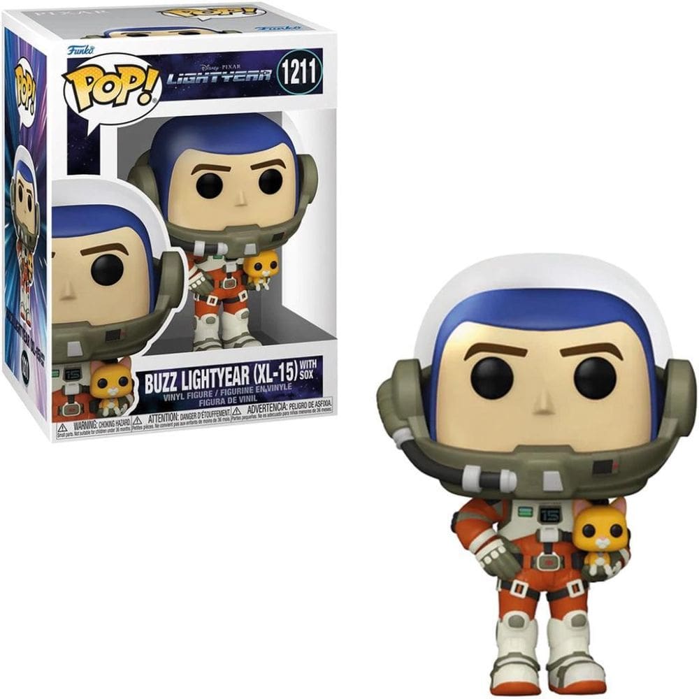 Funko Pop Disney Lightyear Buzz Lightyear Xl-15 W/ Sox 1211