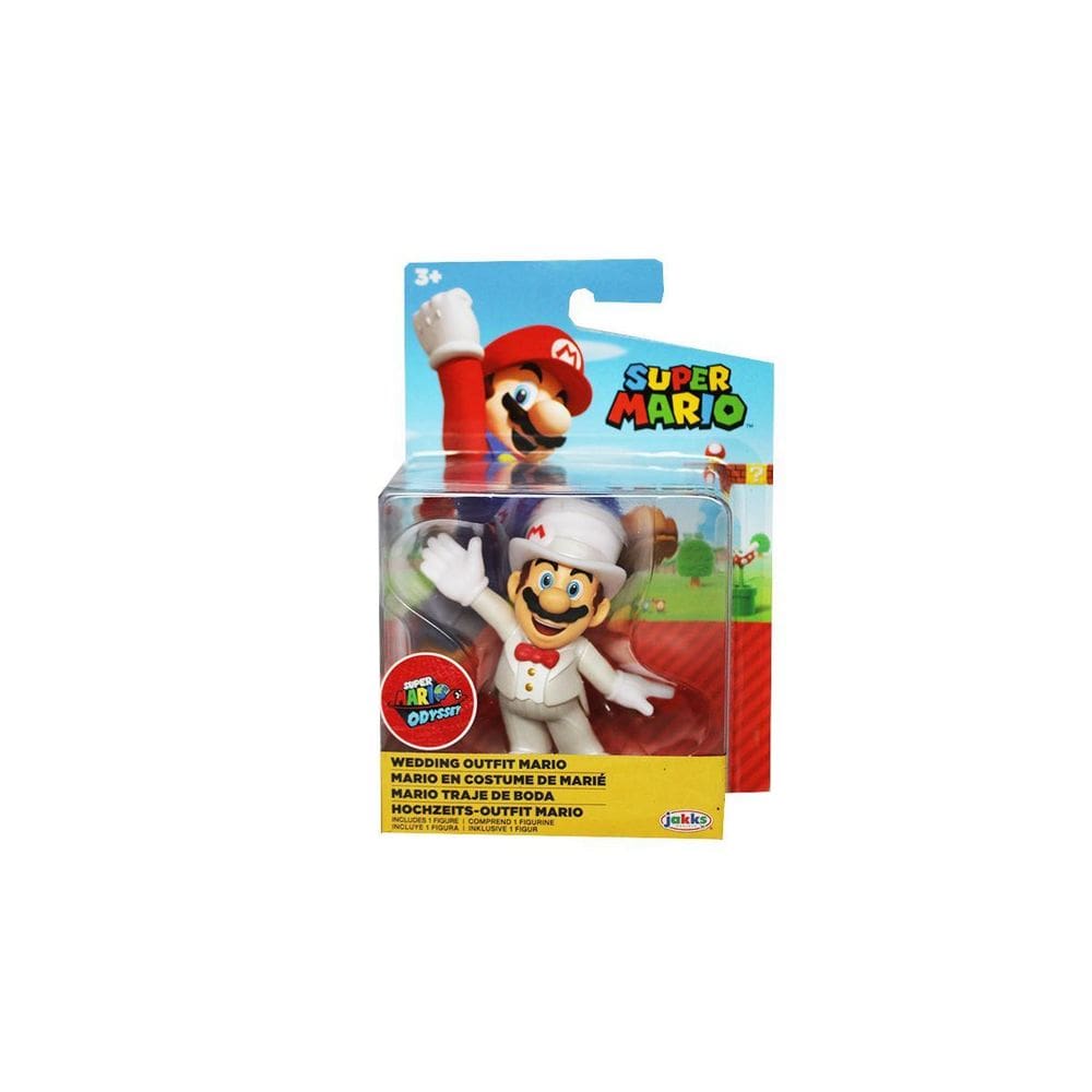 Super Mario World Pacific Coleção 6 Cm Mario Traje