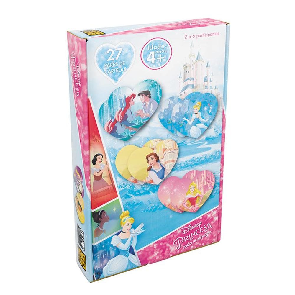 Jogo de Memória Princesas Grow 27 Pares de Cartas