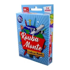Rouba Monte - Jogo De Cartas - Volta Ao Mundo - 4542