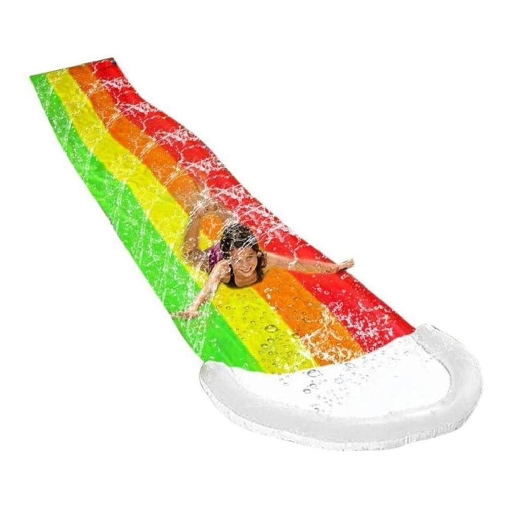 Escorregaor Inflável Gigante Com Jatos De Água Bw160