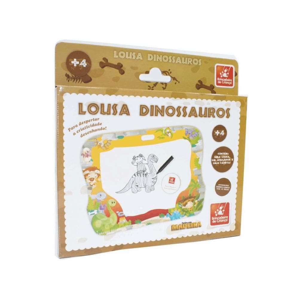 Brinquedo Educativo Lousa Dinossauros