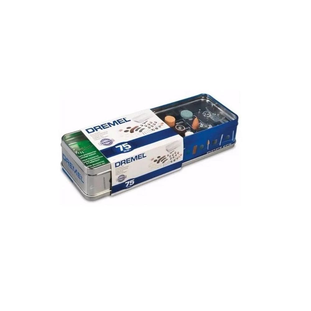 Kit Acessórios Para Micro Retifica Dremel 75 Pç 26150707Ac