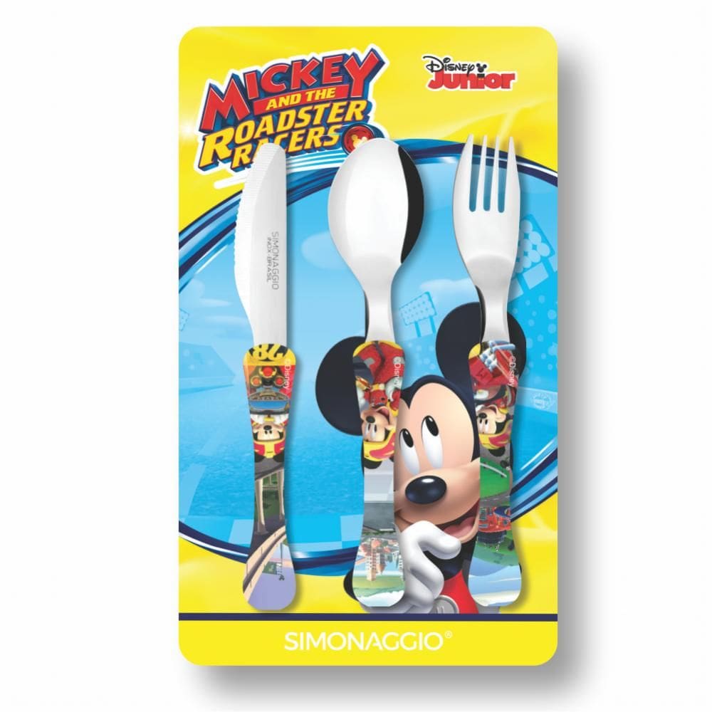 Jogo de Talheres Disney Kids Mickey 3 peças