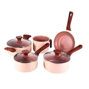 Conj. Panelas Indução Cerâmica 5 Pçs Pratic Cook - Mimo