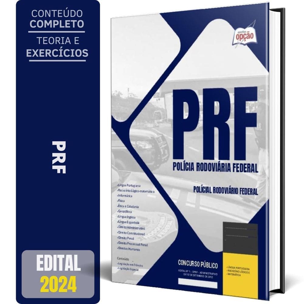 Apostila Prf 2024 - Policial Rodoviário Federal