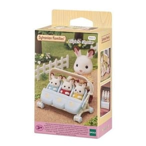 Sylvanian Families Carrinho Para Trigêmeos Epoch 5533