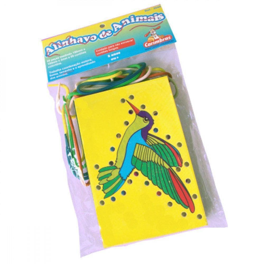 Alinhavo de Animais - Carimbrás - 5 Peças - MDF