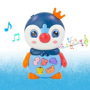 Teclado Piano Musical Bebe Brinquedo Infantil Pinguim