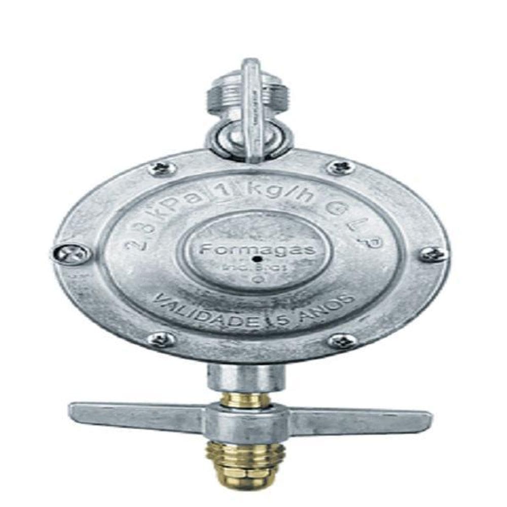 Regulador de Gás Formagás 3/8 Sae 1kg/h 2,8 Kpa Botijão