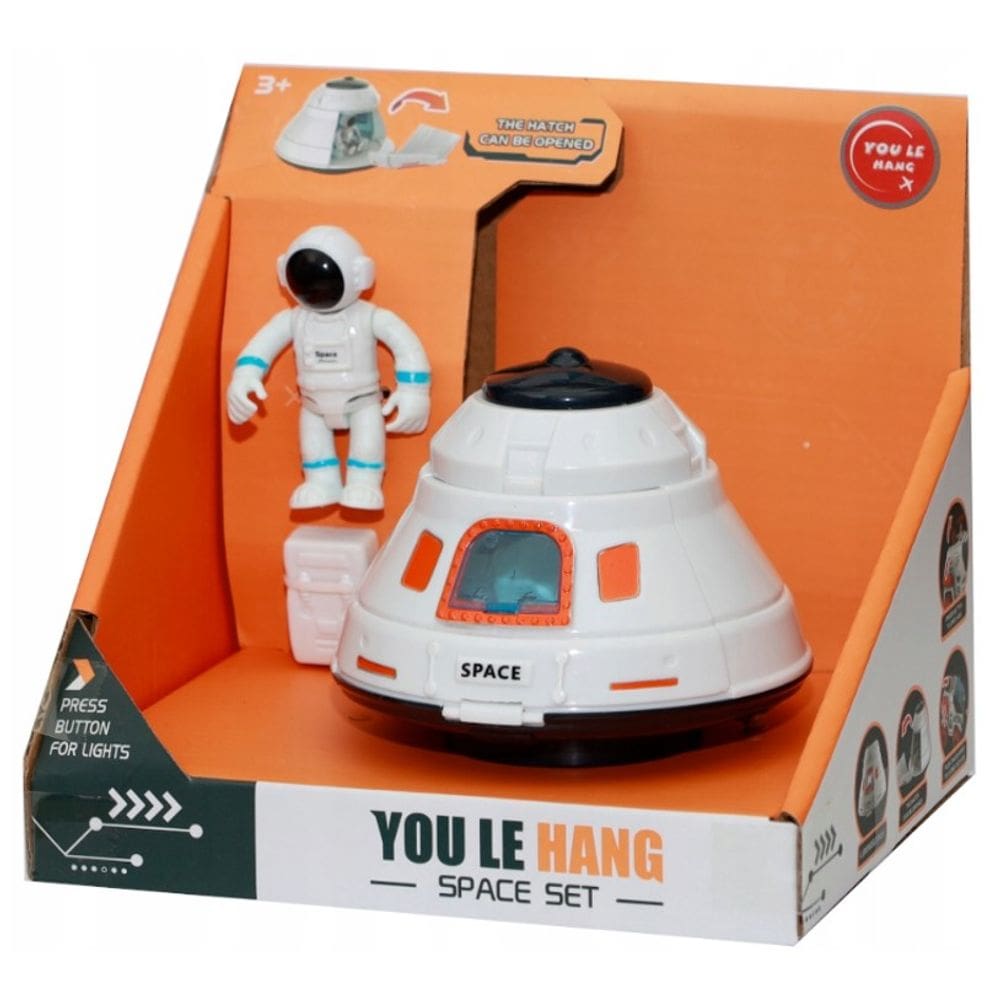 Playset Cápsula Espacial com Astronauta Space Set