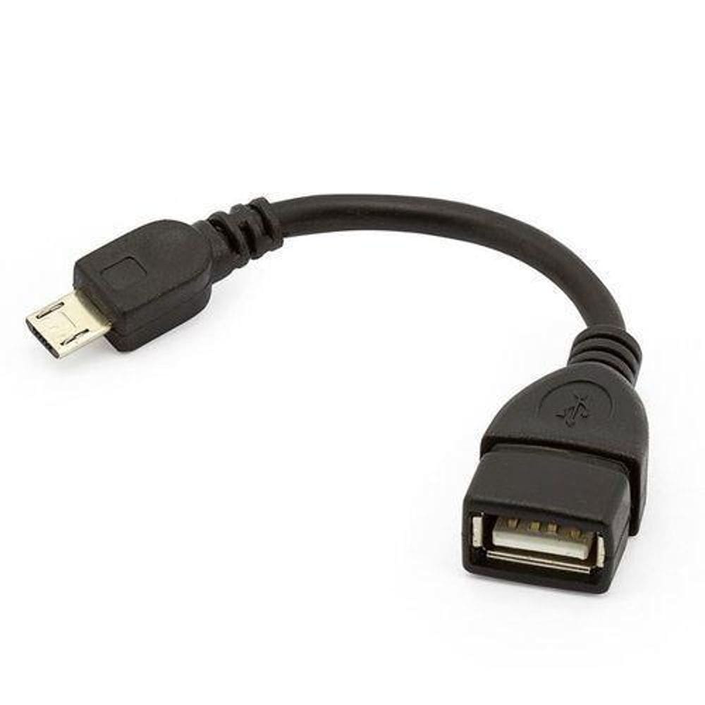 Cabo Adaptador Otg Usb Para V8 10Cm
