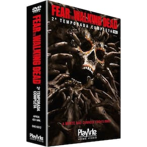 Box Dvd - Fear The Walking Dead 2ª Temporada 4 Discos