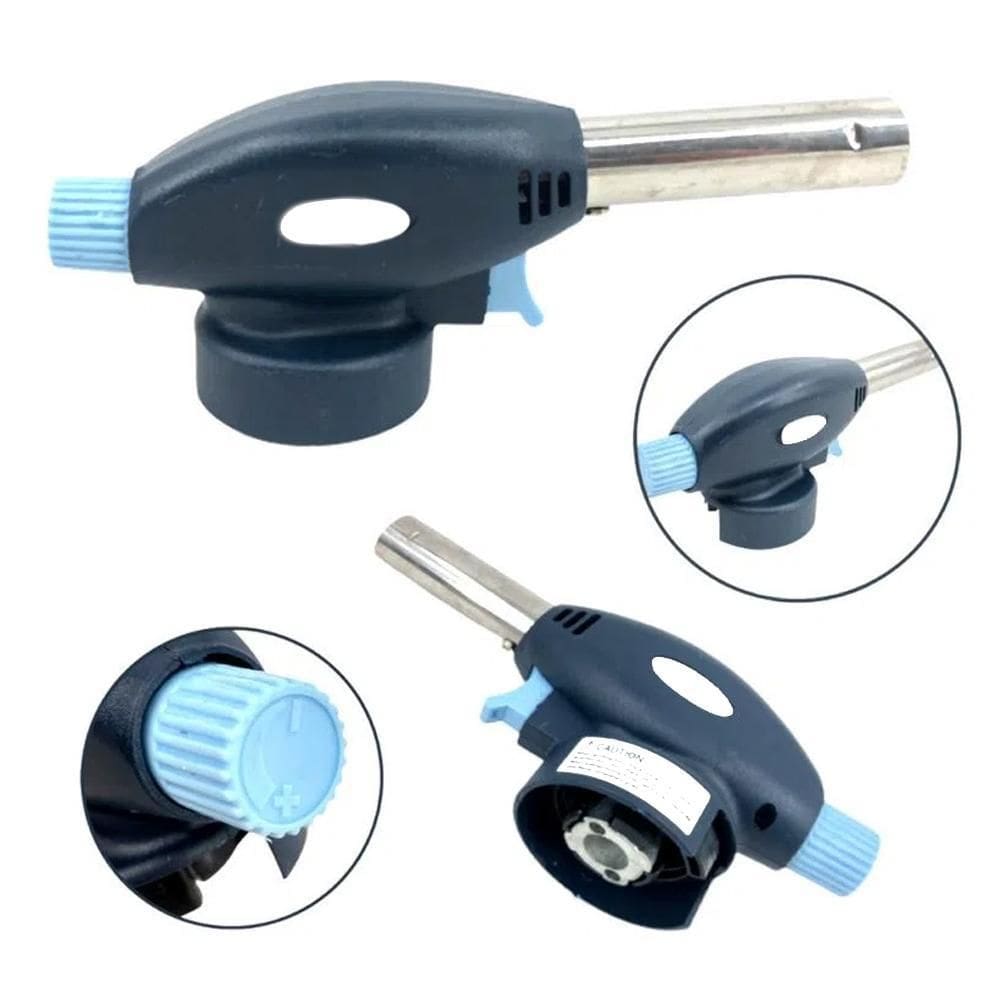 Maçarico Culinário Gás Multiuso Portátil Profissional