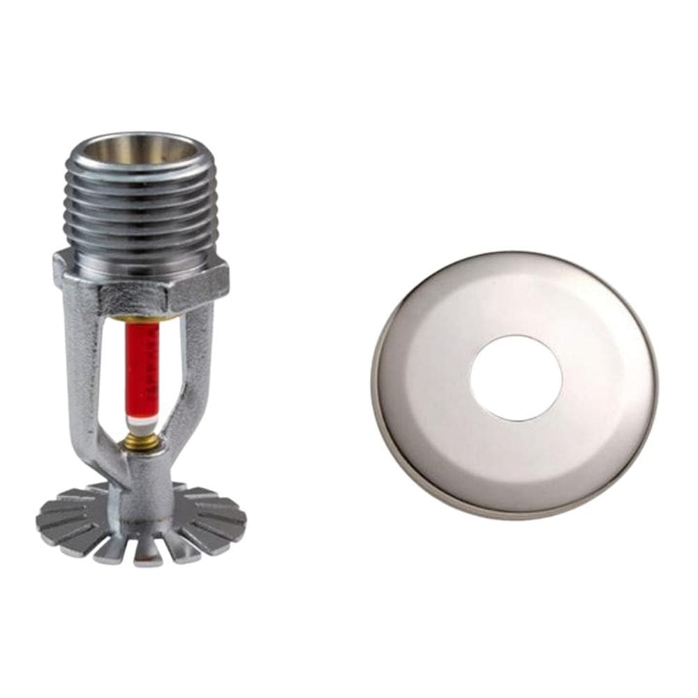 Sprinkler Pendente 68C 1/2 Com Canopla 1/2 X 80Mm Cromada