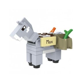 Boneco Minifigure Blocos De Montar Minecraft Horse