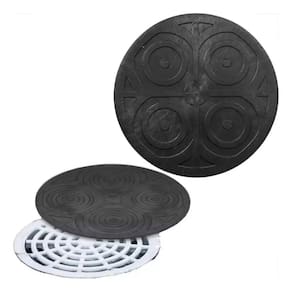 10 Peças Protetor Tampa Ralo Antiodor / Insetos Redondo 21cm