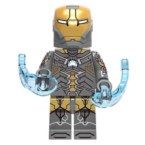Boneco Blocos De Montar Homem De Ferro Armadura Mark Mk15