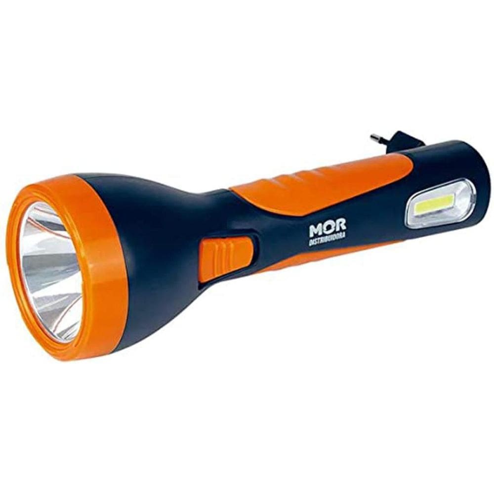 Lanterna Power Led 150 Lumens Recarregável Bivolt - Mor