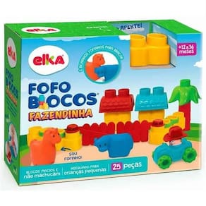 Fofo Blocos - Fazendinha - Elka