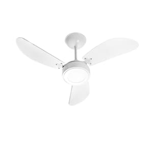 Ventilador De Teto New Light Led Branco 110V