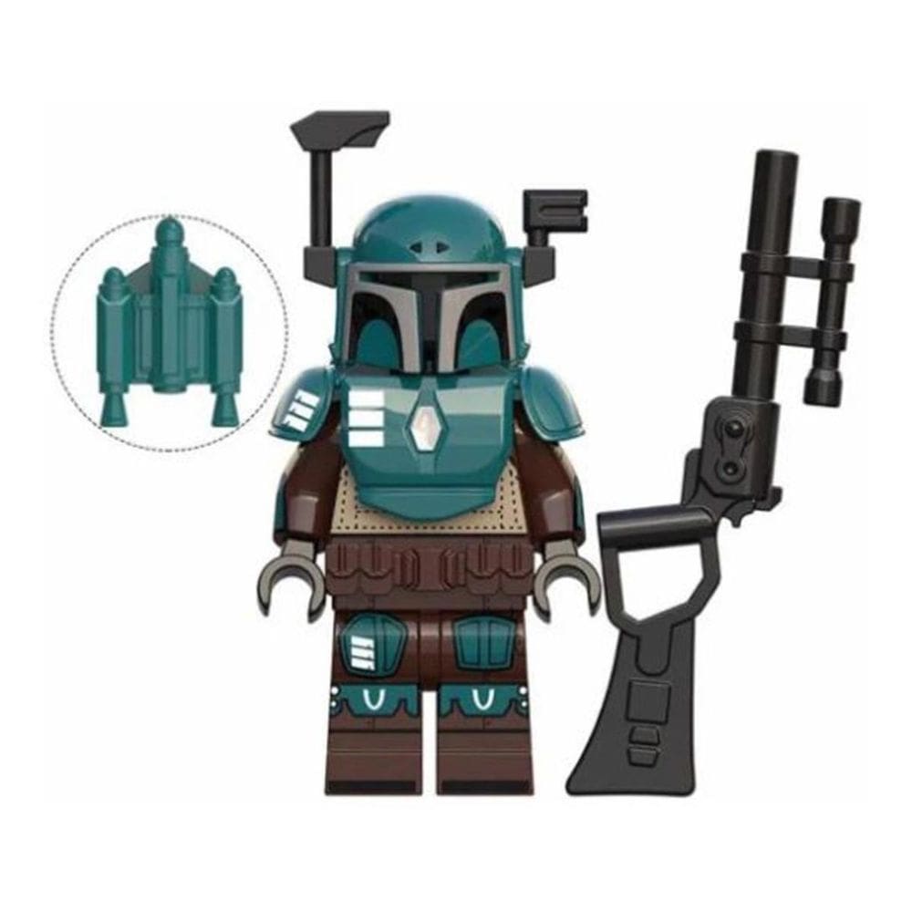 Death Watch Mandalorian Star Wars Boneco Blocos De Montar