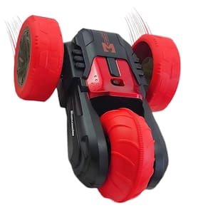 Carrinho Controle Remoto Flip Giro 360 Manobra Radical Luzes Som Divertido Super Carro Criança Aventura
