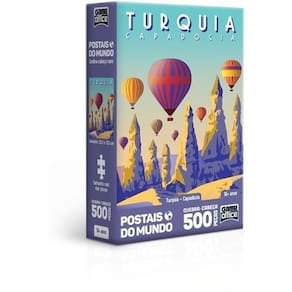 Quebra-Cabeça Turquia Capadócia 500 Peças Nano - Game Office