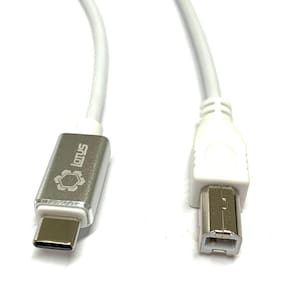 Cabo Usb Tipo C Para Usb 2.0 B Macho Impressora, Piano, Fax