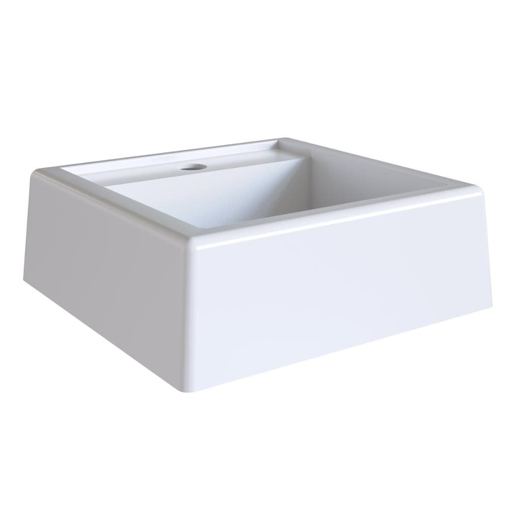 Cuba Pia de Sobrepor para Banheiro Lavabo 34x33cm Ametista B