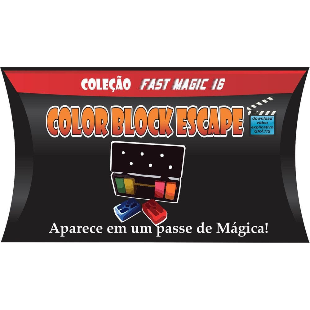 Magical Color Block Escape - Coleção Fast Magic N 16 R+