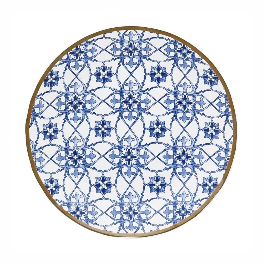 Jogo De Pratos Fundos Em Porcelana Coup Com 6 Peças 21cm Oxford Blanc