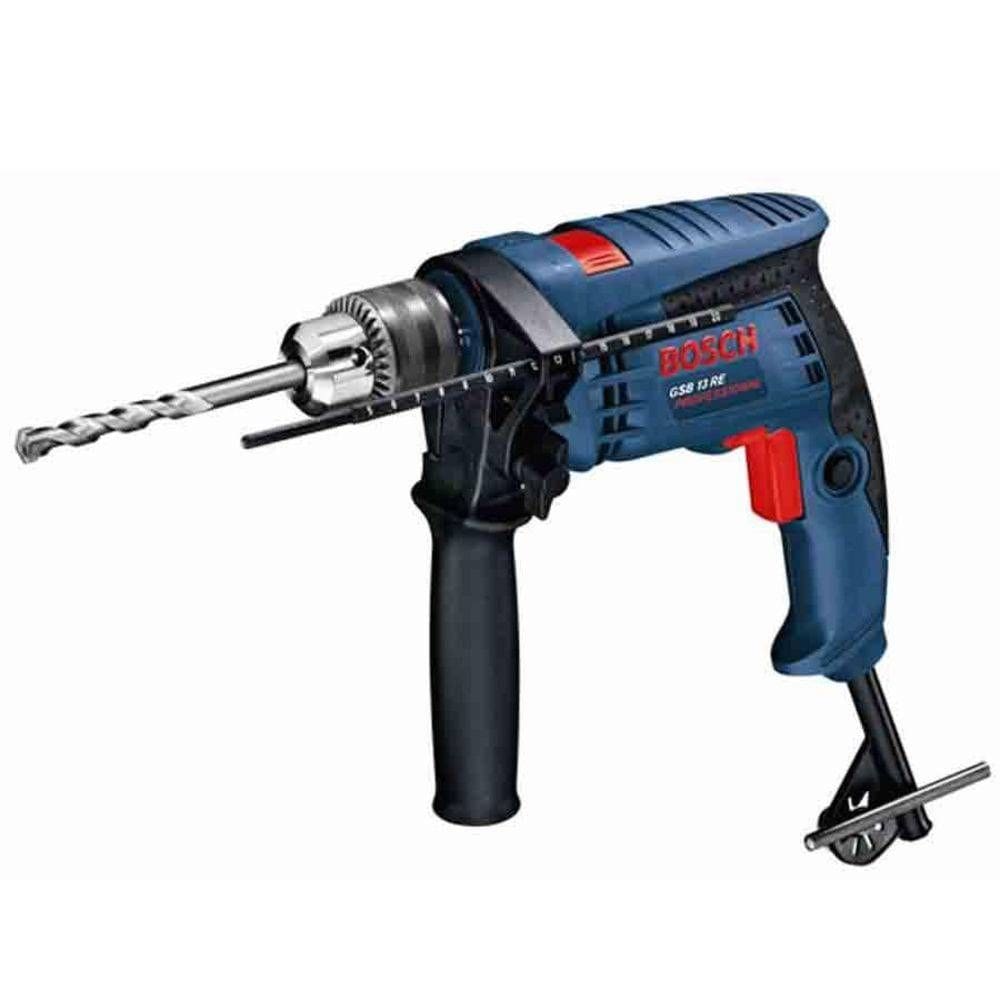 Furadeira Bosch GSB 13 RE 650W 127V - Mandril 1/2 - Velocidade Variável - Softgrip