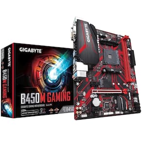 Placa Mae Am4 B450M Gaming Amd4/Ddr4/Dvi-D/Hdmi Gigabyte
