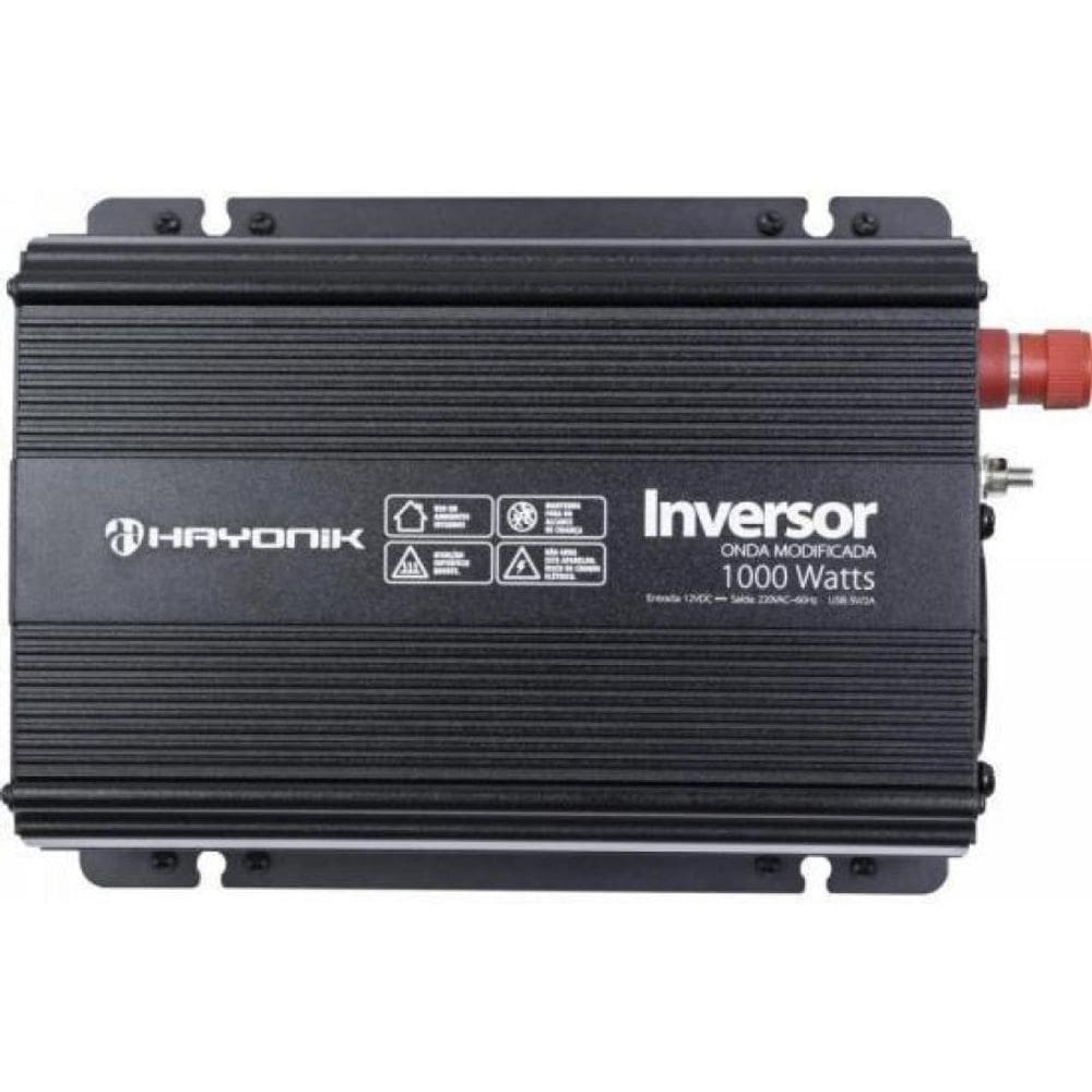 Inversor Onda Modificada 1000W 12Vdc/220V Pw11-9 Hayonik