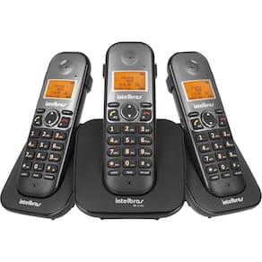 Kit Telefone Sem Fio Com 2 Ramais Ts 5123 Intelbras Dect 6.0 Homologação: 5501500160
