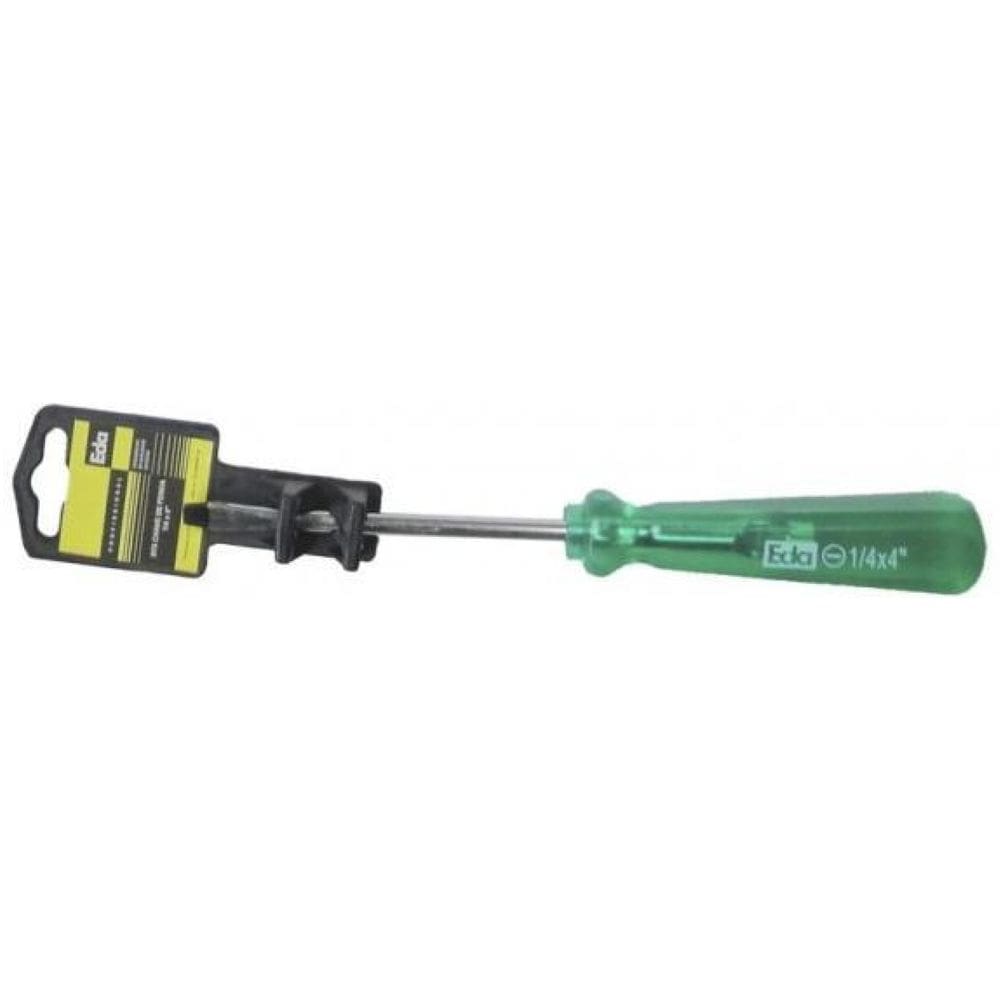 Chave Fenda P.Magn Acetato Verde C 1/4