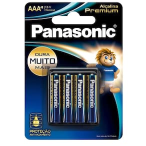 Pilha Alcalina Premium Aaa Com 4 Lr03Egr/4B96