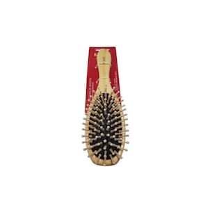 Escova Cabelo Belliz Madeira Oval Com Cerdas  Madeira R:440