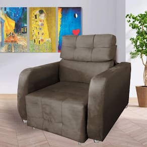 Poltrona Retratil e Reclinavel Safira Marrom