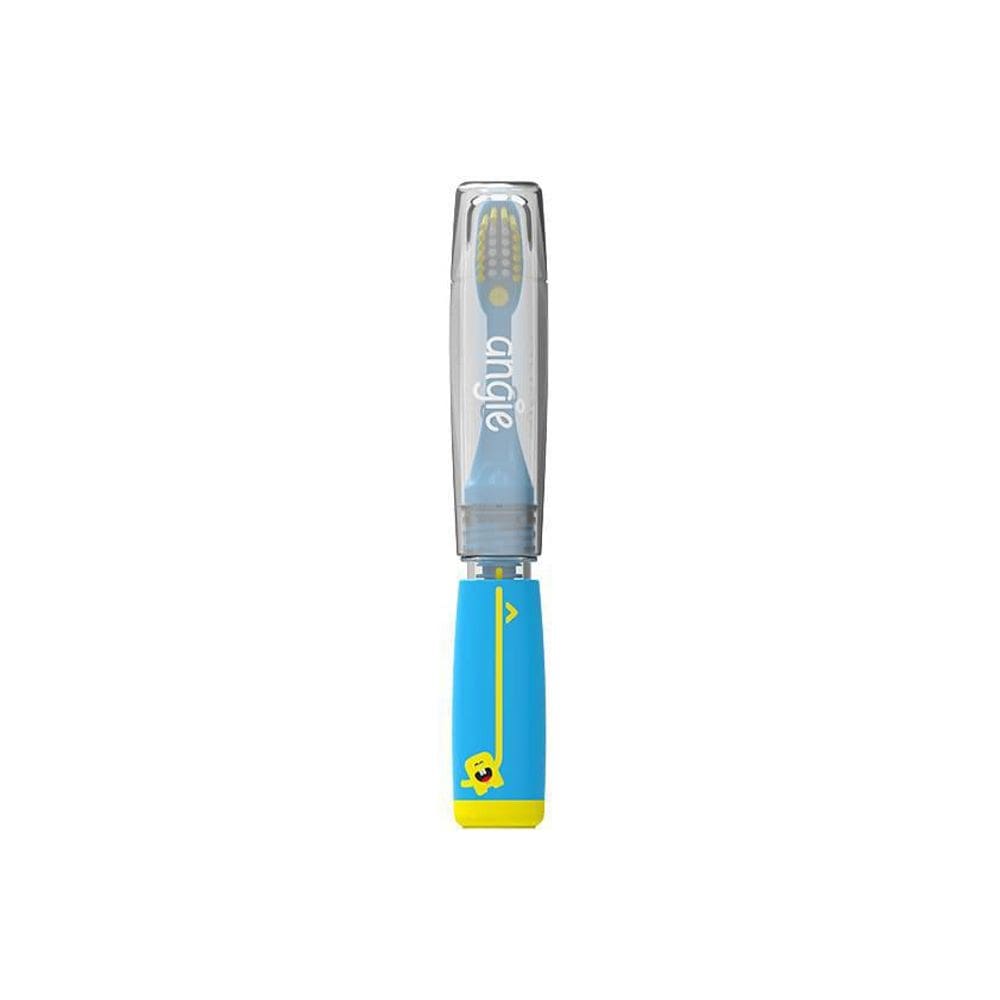 Escova Dental Infantil Magic Brush Angie Azul Macia