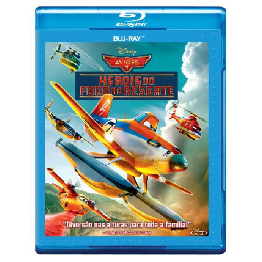 DVD Aviões 2: Heróis do Fogo ao Resgate - Disney - 84 min.