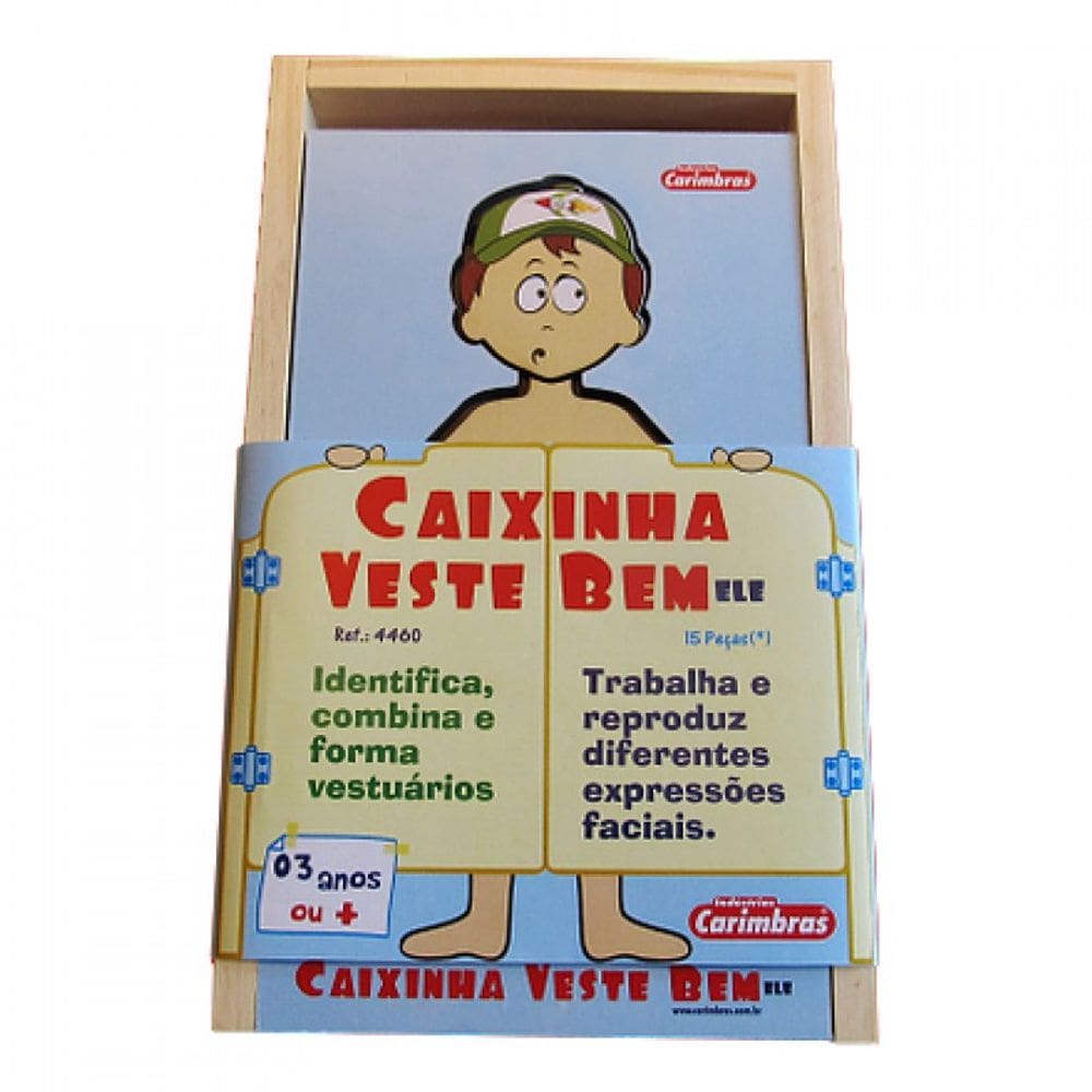 Caixinha veste bem - Ele